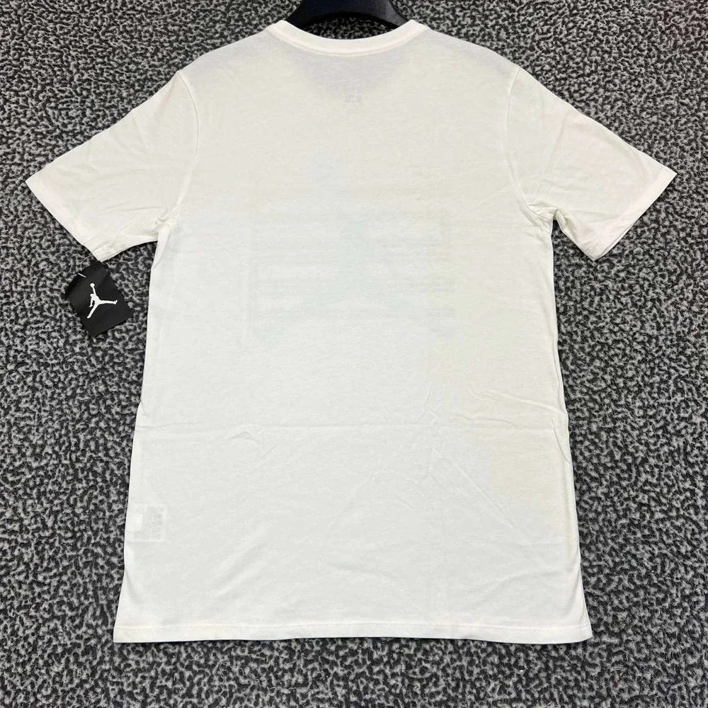 Air Jordan Winlike Shirt Men Medium White Jumpman Short Sleeve New Cotton M‎